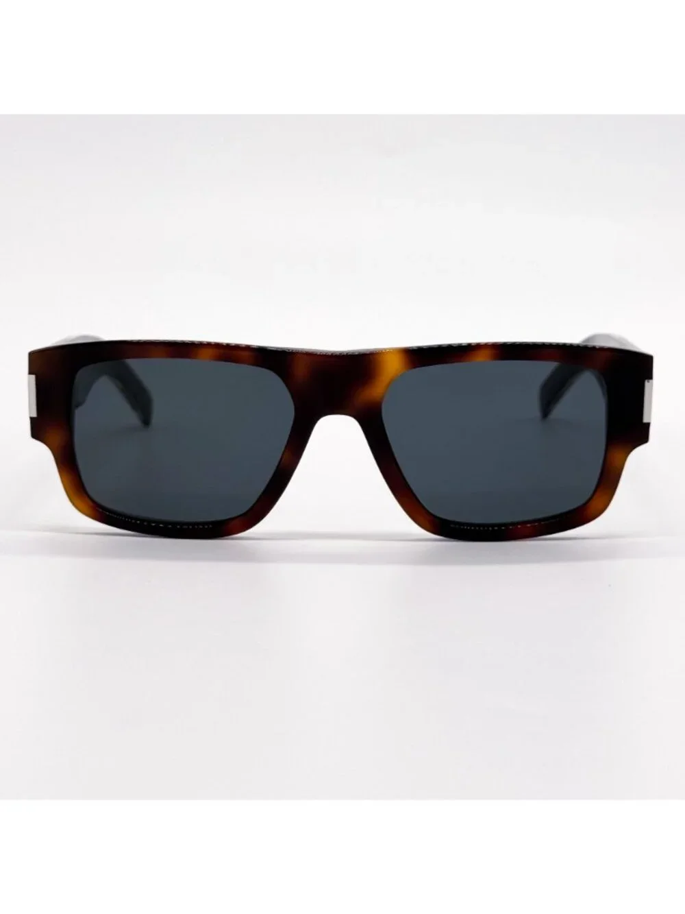 New Saint Laurent Havana Gray Unisex Sunglasses SL659 002